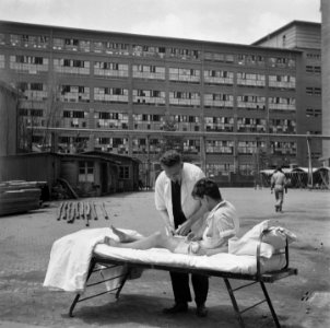 Reportage van het Repatrieringscentrum te Eindhoven, Bestanddeelnr 900-4504