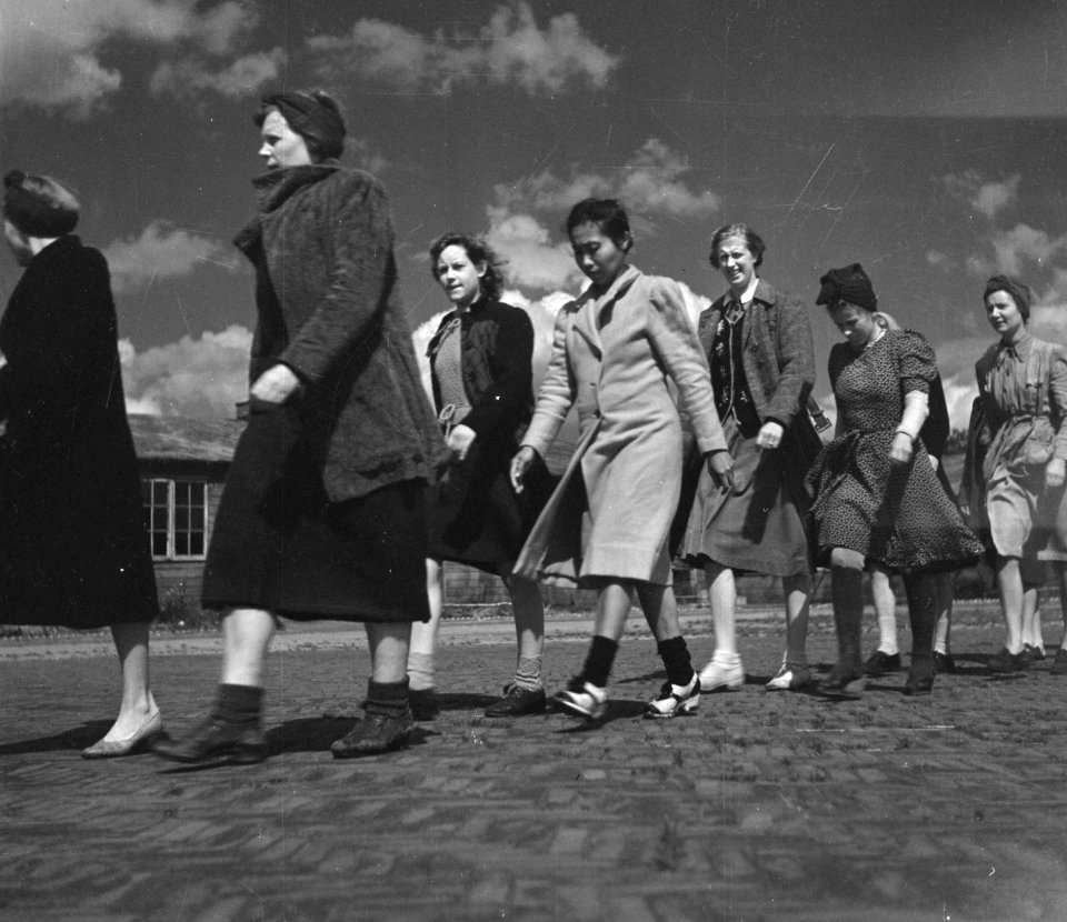Reportage Kamp Amersfoort, interneringskamp voor oorlogsmisdadigers en collabor, Bestanddeelnr 900-4821