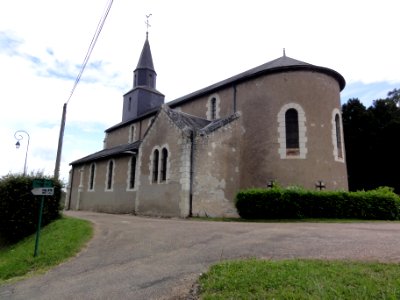 Rilly-sur-Loire (Loir-et-Cher) Église, La Loire à vélo