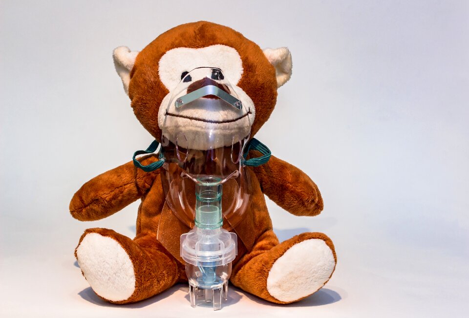 Aerosol mask respiratory mask nebulizer