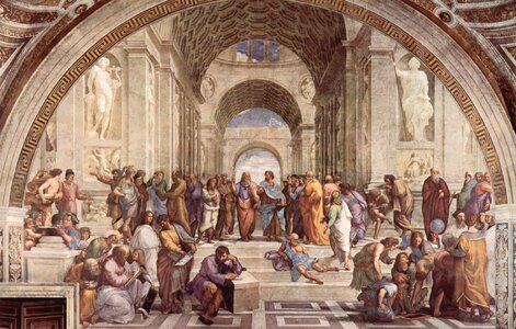 Fresco 1509-1512 painting