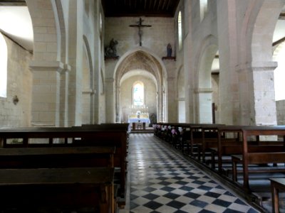 Ressons-le-Long (Aisne) église (05) vaisseau central