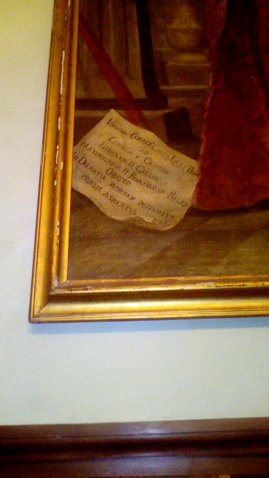 Ritratto di Giovanni Correr, particolare
