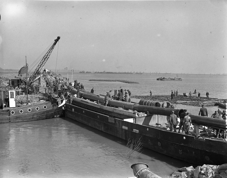 Rilland Bath dichten duikgat schip laten zinken, Bestanddeelnr 905-6750