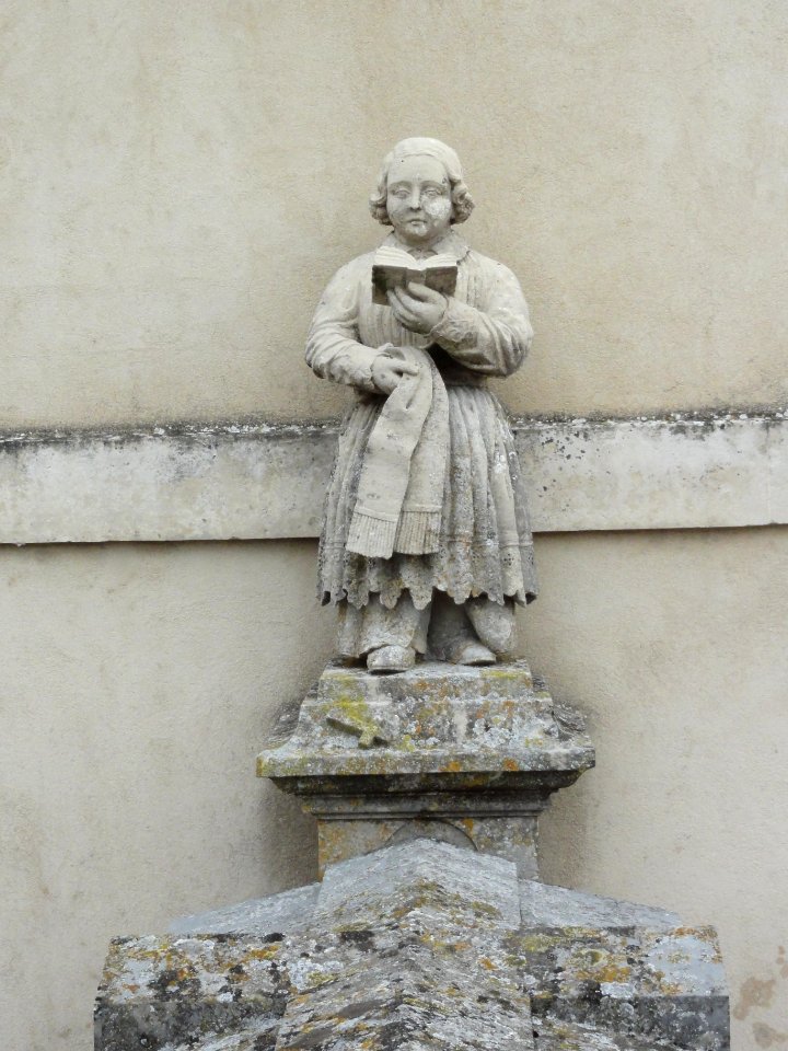 Rigny-Saint-Martin (Meuse) cimetière, tombe d'un curé