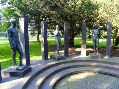 Ring der Statuen, Georg Kolbe - Rothschildpark - Frankfurt am Main - DSC02348