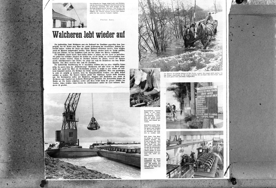 Repro uit Duits tijdschrift betreft Walcheren, Bestanddeelnr 901-4066