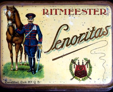 Ritmeester Sinoritas sigarenblikje, foto 3