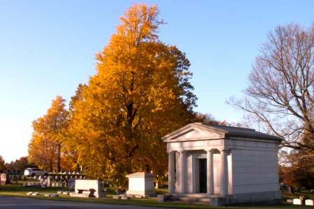 Riter mausoleum, Homewood Cemetery, 2020-11-08, 02