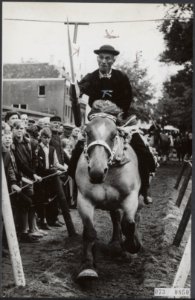 Ringsteken, wedstrijden, paarden, folklore, Bestanddeelnr 073-0850