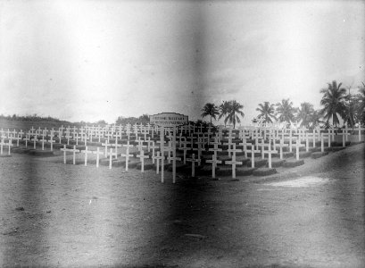 Rijen kruisen op het British Military Cemetery Palembang, Bestanddeelnr 12565