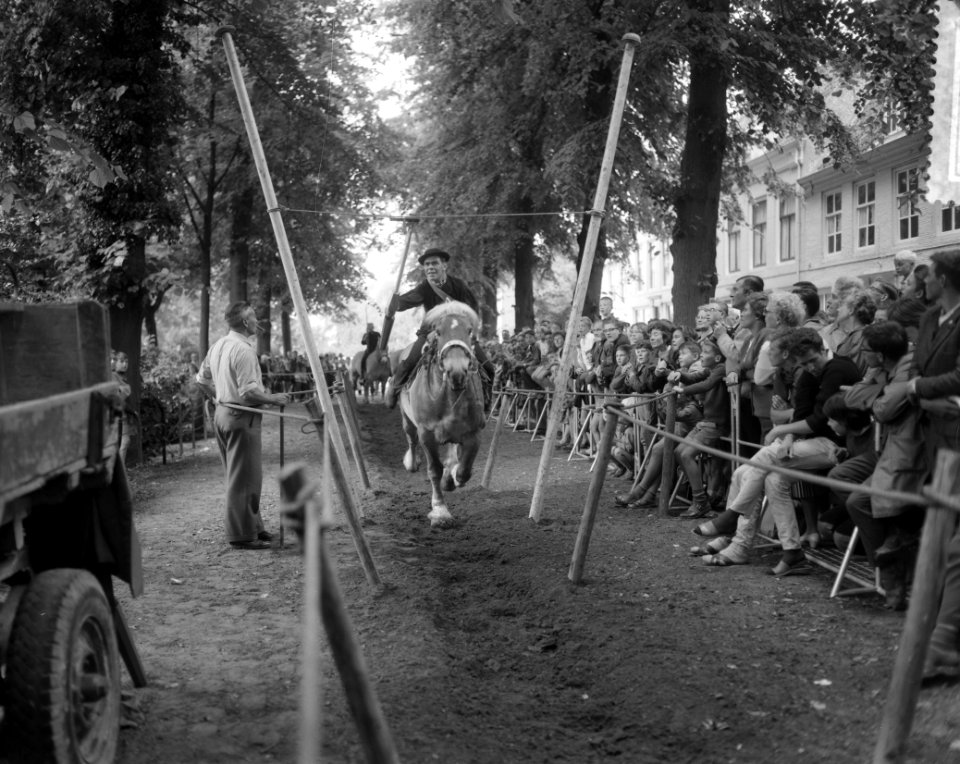 Ringrijderij in Middelburg. Ringrijden, Bestanddeelnr 912-7526