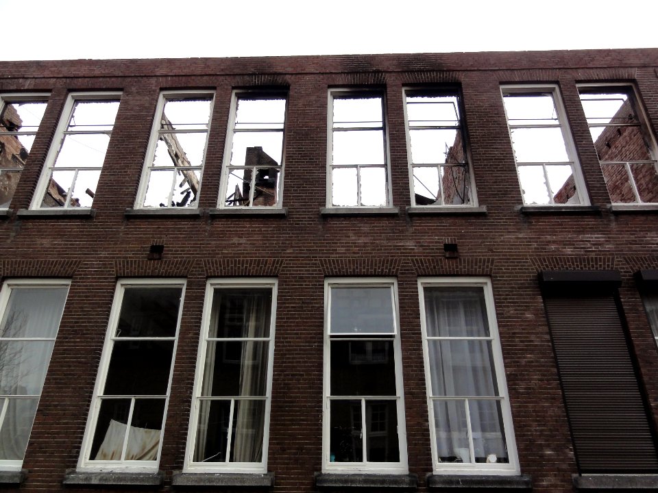 RK.Kweekschool Groesbeekseweg 152 Nijmegen na brand 1-1-2014 (04)