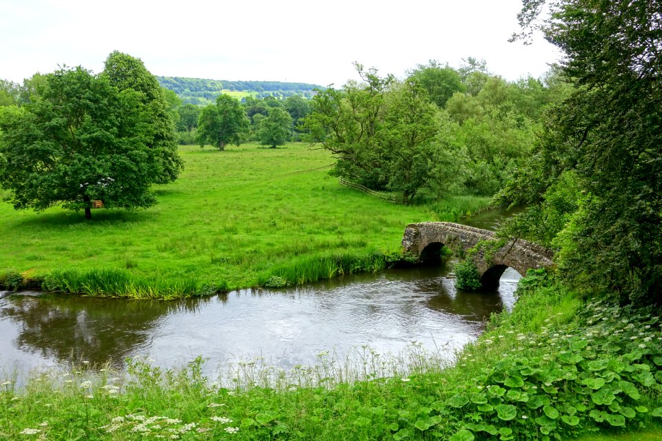 River Wye at Haddon Hall - Bakewell, Derbyshire, England - DSC02942