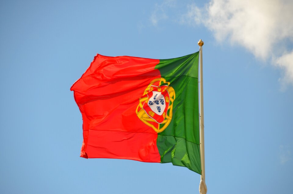 National colours portugal flag european champion