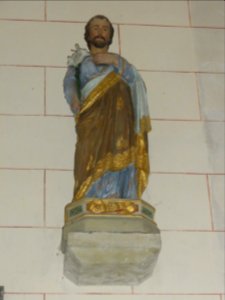 Riville (Seine-Mar.) église, statue 05 Saint Joseph