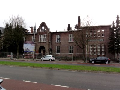 RK.Kweekschool Groesbeekseweg 152 Nijmegen na brand 1-1-2014 (01)