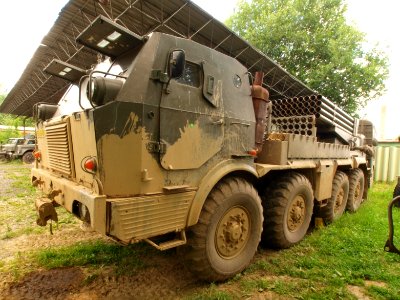 RM-70 uses chassis of the Tatra 813 8x8 truck pic1