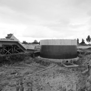Rioolwaterzuiveringsinstallaties, aanbouw, Utrecht, Bestanddeelnr 167-0024