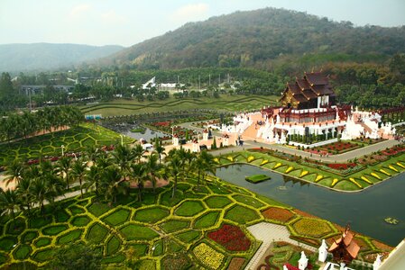 Chiang mai thailand garden photo