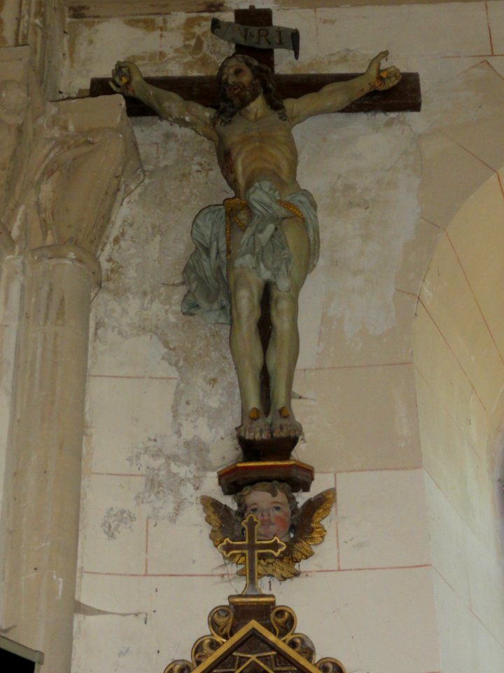 Riville (Seine-Mar.) église, croix
