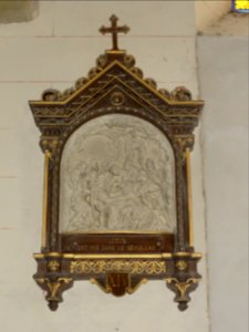 Riville (Seine-Mar.) église, chemin de croix, station 14