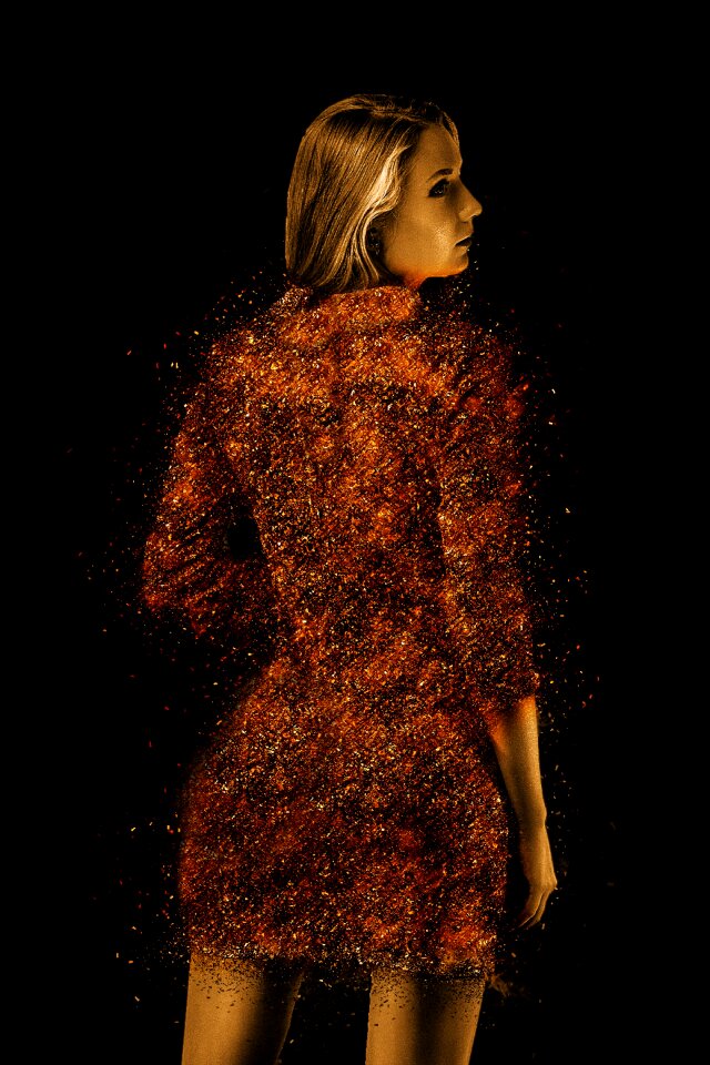 Model dress mini dress