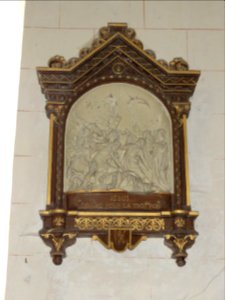 Riville (Seine-Mar.) église, chemin de croix, station 09