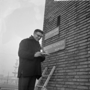 Rivierenlaan werd President Kennedylaan te Amsterdam, Bestanddeelnr 915-9646
