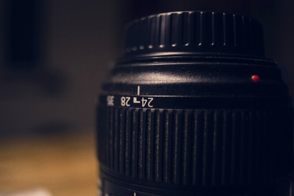 Photograph camera lens canon