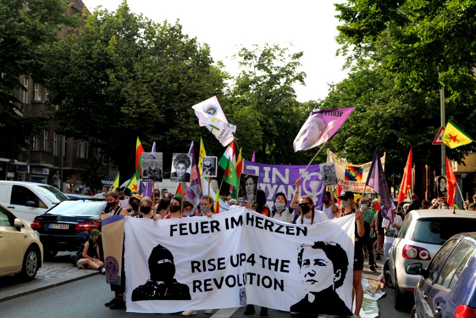 Rise up 4 the revolution demonstration Berlin 2020-07-19 56