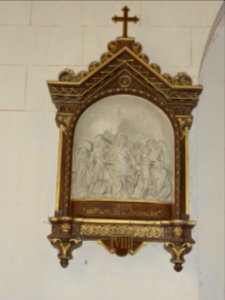 Riville (Seine-Mar.) église, chemin de croix, station 08