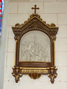 Riville (Seine-Mar.) église, chemin de croix, station 05