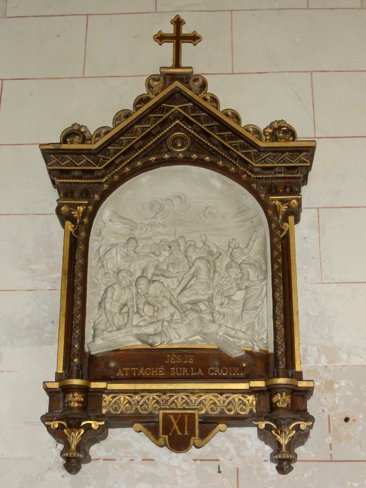 Riville (Seine-Mar.) église, chemin de croix, station 11