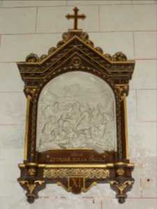 Riville (Seine-Mar.) église, chemin de croix, station 11