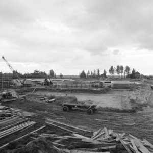 Rioolwaterzuiveringsinstallaties, aanbouw, Utrecht, Bestanddeelnr 167-0036
