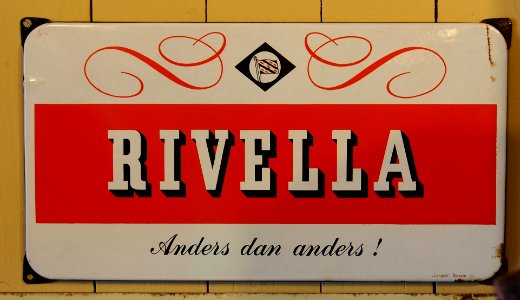 Rivella emaille reclamebord