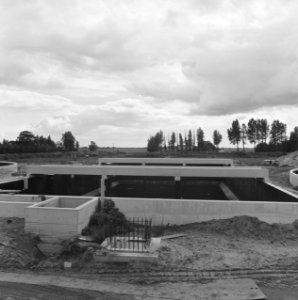 Rioolwaterzuiveringsinstallaties, aanbouw, Utrecht, Bestanddeelnr 167-0047
