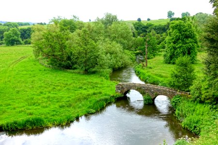 River Wye at Haddon Hall - Bakewell, Derbyshire, England - DSC02938