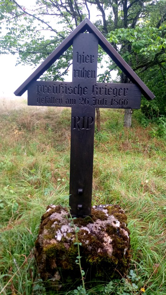 Roßbrunn Kriegsgräber 1866 2