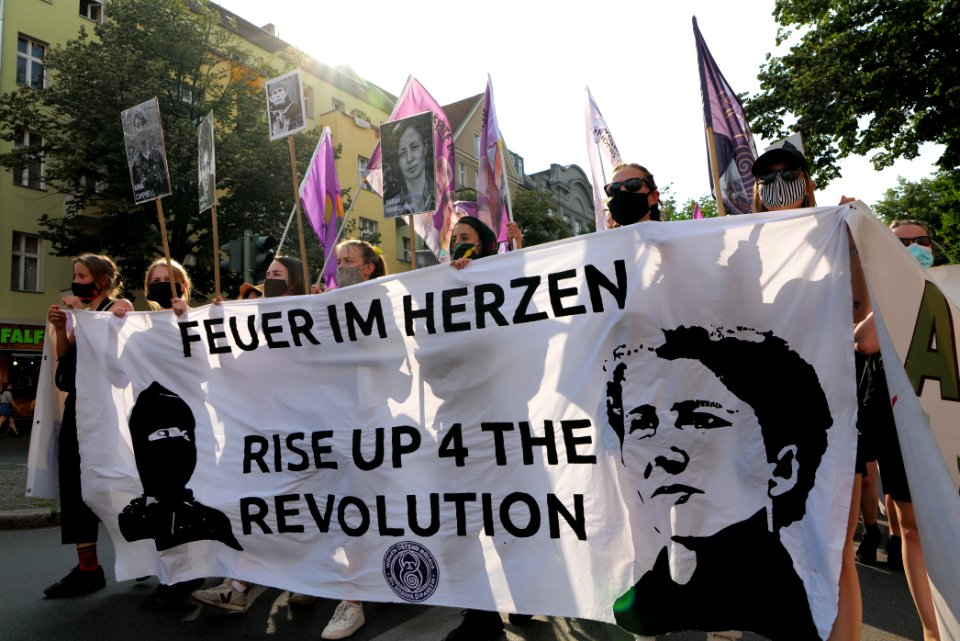 Rise up 4 the revolution demonstration Berlin 2020-07-19 49