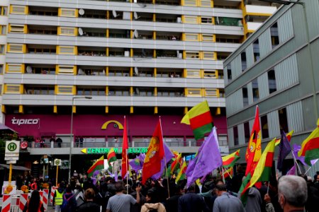 Riseup4Rojava demonstration Berlin 2020-06-20 49