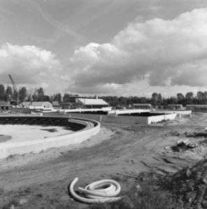 Rioolwaterzuiveringsinstallaties, aanbouw, Utrecht, Bestanddeelnr 167-0026
