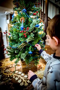 Children christmas tree ornament