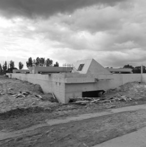 Rioolwaterzuiveringsinstallaties, aanbouw, Utrecht, Bestanddeelnr 167-0045
