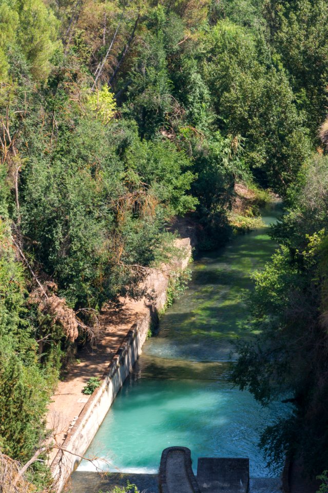 Rio Cacin, out of Embalse de los Bermejales, Andalusia, Spain