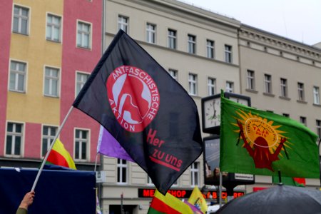 Riseup4Rojava demonstration Berlin 2020-06-20 19