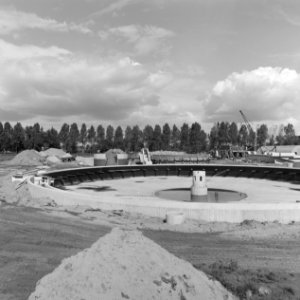 Rioolwaterzuiveringsinstallaties, aanbouw, Utrecht, Bestanddeelnr 167-0038