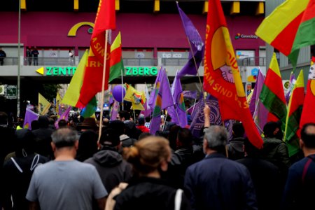 Riseup4Rojava demonstration Berlin 2020-06-20 48