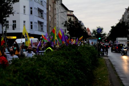Riseup4Rojava demonstration Berlin 2020-06-20 37